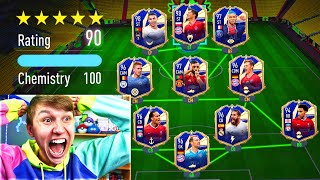 FULL TOTY TEAM 190 RATED FULL TEAM OF THE YEAR FUT DRAFT  FIFA 21 [upl. by Etteoj]