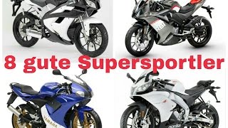 Top 8 GUTE Supersportler der 50ccm Klasse [upl. by Lrat808]