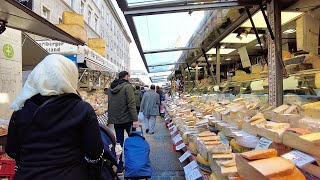 Exploring the Enchanting Brunnenmarkt A Journey through Viennas Traditional Market [upl. by Akinit]