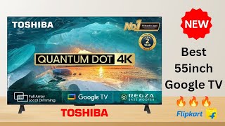 TOSHIBA M550MP 55 inch QLED Ultra HD 4K Smart Google TV  55M550MP  Toshiba latest 2024 google tv [upl. by Marcellus]