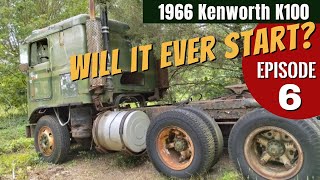 Kenworth K100 Cabover Will it ever start Detroit 8V71 [upl. by Ailed]