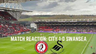 🟥 BRISTOL CITY 10 SWANSEA 🦢  INSTANT MATCH REACTION [upl. by Aissej]