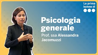 La prima lezione di Psicologia generale  Alessandra Jacomuzzi [upl. by Roede132]