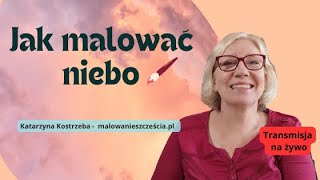 Jak malować niebo niebo chmury art [upl. by Jelena]