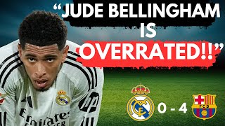 Real Madrid vs Barcelona El Clasico Highlights amp PostMatch Review Is Jude Bellingham Overrated [upl. by Teerell857]