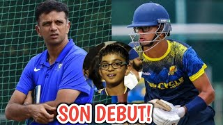 Rahul Dravid Son Samit Dravid Debut In Maharaja Trophy  REALSHORTS89 [upl. by Yracaz]