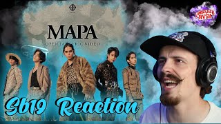 🇵🇭 SB19 MAPA  OFFICIAL LYRIC VIDEO REACTION [upl. by Onaicilef372]