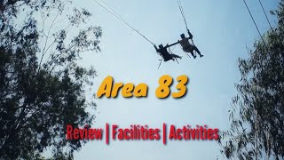 Area 83 Resort Bangalore  Review Facilities Activities [upl. by Aneert]