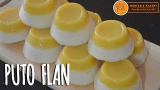 PUTO FLAN  How to Make Leche Puto  Ep 44  Mortar and Pastry [upl. by Alegnasor]