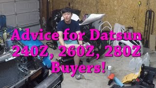 Datsun 280Z Ep1 12 Datsun 240Z 260Z 280Z Buyers Guide [upl. by Ennayhs812]