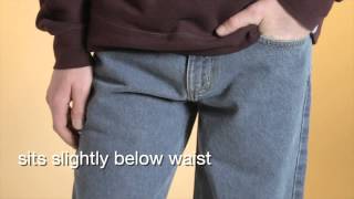 B480 Carhartt TraditionalFit Jean  StraightLeg [upl. by Ushijima628]