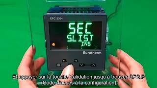 Régulateur programmable EPC3000  Réinitialiser et entrer un nouveau QuickCode [upl. by Asreht483]