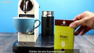 Wie man einen Cappuccino mit einer Nespresso® Maschine zubereitet [upl. by Eustace]