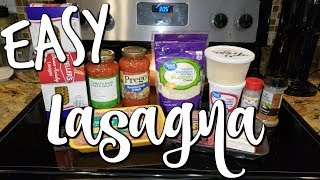 EASY LASAGNAFOODIE FRIDAYS [upl. by Wooldridge]