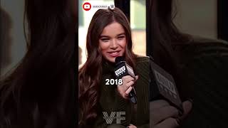 Hailee Steinfeld Evolution haileesteinfeld shorts [upl. by Rafaelia]