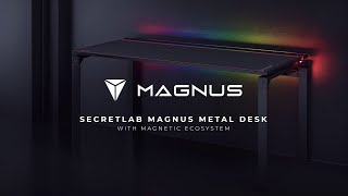 The allnew Secretlab MAGNUS Metal Desk [upl. by Yroggerg]