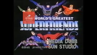 Superfriends intro 2 TV3 Barntrean 1993  SvenskaSwedish [upl. by Landre367]