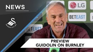 Swans TV  Preview Guidolin on Burnley [upl. by Oly]