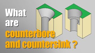 What are Counterbore and Countersink  PCB Knowledge [upl. by Eseekram896]