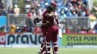 Watch Evin Lewis 100 off 49 Batting Video Highlights vs India at Lauderhill on Aug 27 2016 [upl. by Orvil]