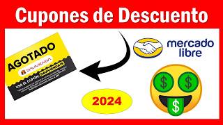 Cómo OBTENER CUPONES de descuento en Mercado Libre 2024 [upl. by Bloem]