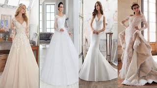 Elegant Wedding Dresses 2023  Stunning Wedding Dress Ideas for Modern Brides  New Bridal Gowns [upl. by Schnell]