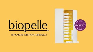 Biopelle Tensage Intensive Serum 40 Review [upl. by Lleynod]