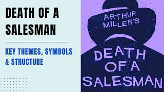 Death of a Salesman 🎭  Key Themes Symbols amp Structure [upl. by Yelsel577]