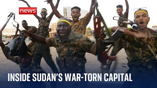 Inside the Sudanese capital district retaken by government forces [upl. by Rotow]