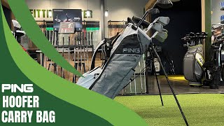 Stewart Golf Nero Cart Bag vs Ping Hoofer Stand Bag Review and Comparison [upl. by Essirehs]