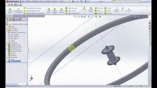 Solidworks  N°7 ruota 24 cerchio ruota progetto bicicletta [upl. by Eiznek]