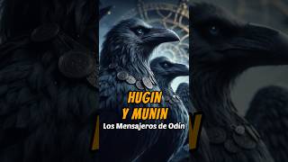 Hugin y Munin Los Mensajeros de Odín mitos norsemythology mythology [upl. by Hareema727]