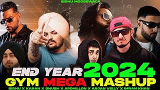 New PunjabiNon Stop Gangster Mega Mashup 2024gym songs punjabiPunjabi mashup 2025 [upl. by Ayidan]