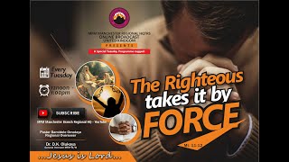 🔴The Righteous Takes It By Force Prayer Programme II MFM Manchester Regional HQ 12032024 [upl. by Ahsaf]