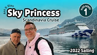 Sky Princess Scandinavia Cruise Vlog  Part 1 [upl. by Ressan519]