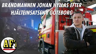 Brandmannen Johan hyllas efter hjälteinsatsen i Göteborg [upl. by Lunn333]