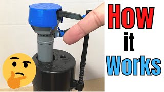 How Toilet Fill Valves Work [upl. by Areek]