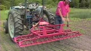 Lely Springtine Weeder from Vegetable Farmers and their Weed Control Machines [upl. by Tlevesor]