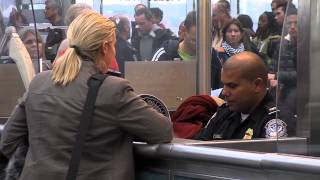 US Customs amp Border Protection Operations Back at Newark Airport [upl. by Yasmeen]