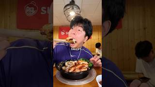 GIGANTIC chicken teriyaki bowl in 10 bites shortvideo [upl. by Kuhlman48]