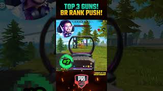 🔥3 Secret Overpowered Guns in BR RANK in Garena FREEFIRE🔥l shorts freefire  PRI GAMING [upl. by Aurlie]