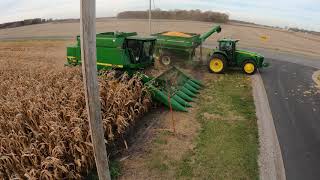 Running Like New  John Deere 9500  Corn Harvesting  Fulton County  Ohio  Harvest 2020  5K [upl. by Towroy]