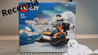 Lego city Skuter śnieżny badacza Arktyki 60376 [upl. by Lennej]