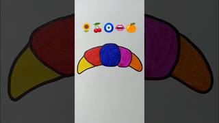 🌻🍒🧿👄🍊 satisfying trending art drawing artwork satisfying viralvideo shorts [upl. by Shoemaker260]