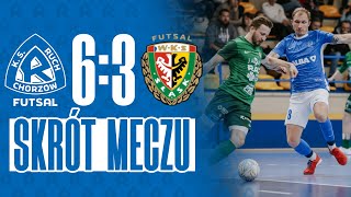 SKRÓT Ruch Chorzów Futsal 63 Śląsk Wrocław Futsal 10112024 [upl. by Griffis963]