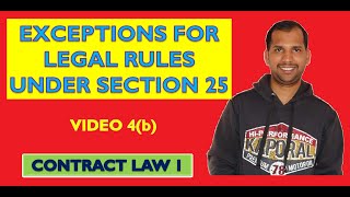 Exceptions for Lawful Consideration under Section 2512 amp 3  The Indian Contract Act 1872 [upl. by Ahsitam133]