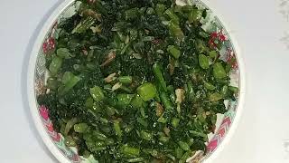 পালংশাক ভাজি রেসিপি।Palong Shak baji।Spinach Recipe। Bangladeshi Style Spinach [upl. by Yasdnil]