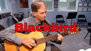 blackbird beatles  solo guitar [upl. by Teragramyram]