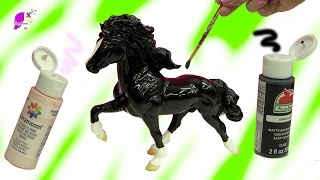 Paint Do It Yourself DIY Painting Breyerfest 2017 Rare Breyer Horse  Custom Video [upl. by Trotta175]