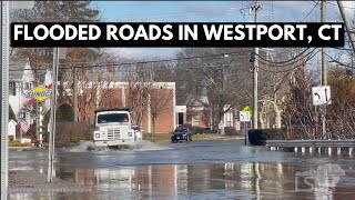 01132024 Westport CT  Coastal Flooding [upl. by Eluj]